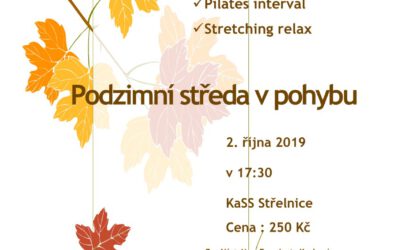 2.10.2019 – Aktivní podzimní středa